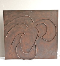 Plaque de métal 2, Peine