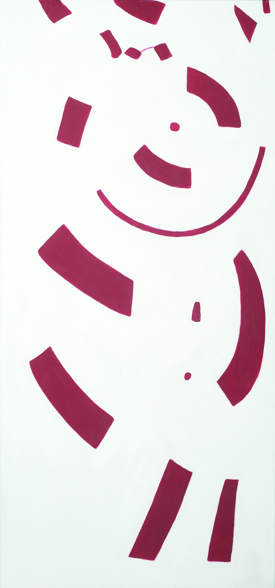Enfant qui joue, tableau de Gabriel Lemaire Sicre, 150 x 70 cm
